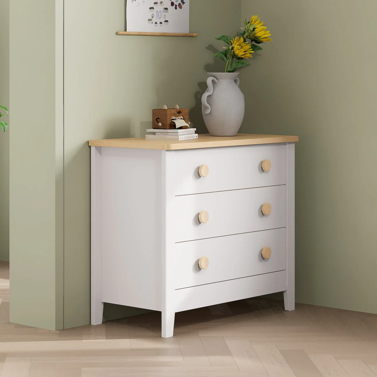 3 Drawer Chest - Image 5