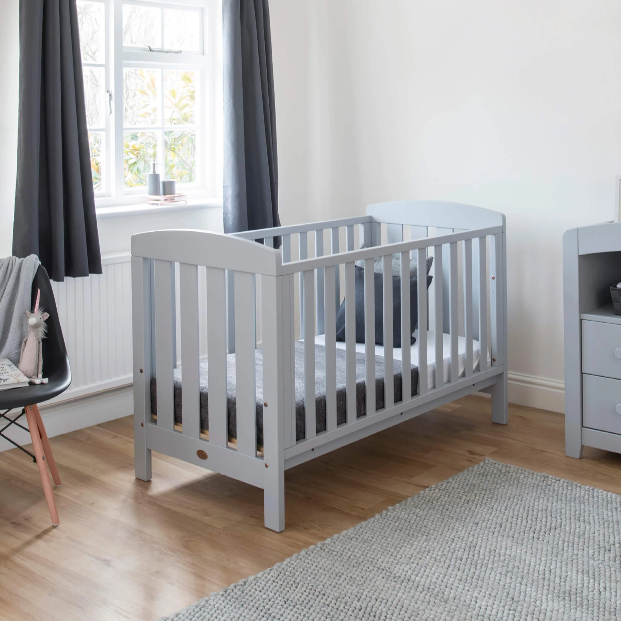 Alice Cot Bed Pebble