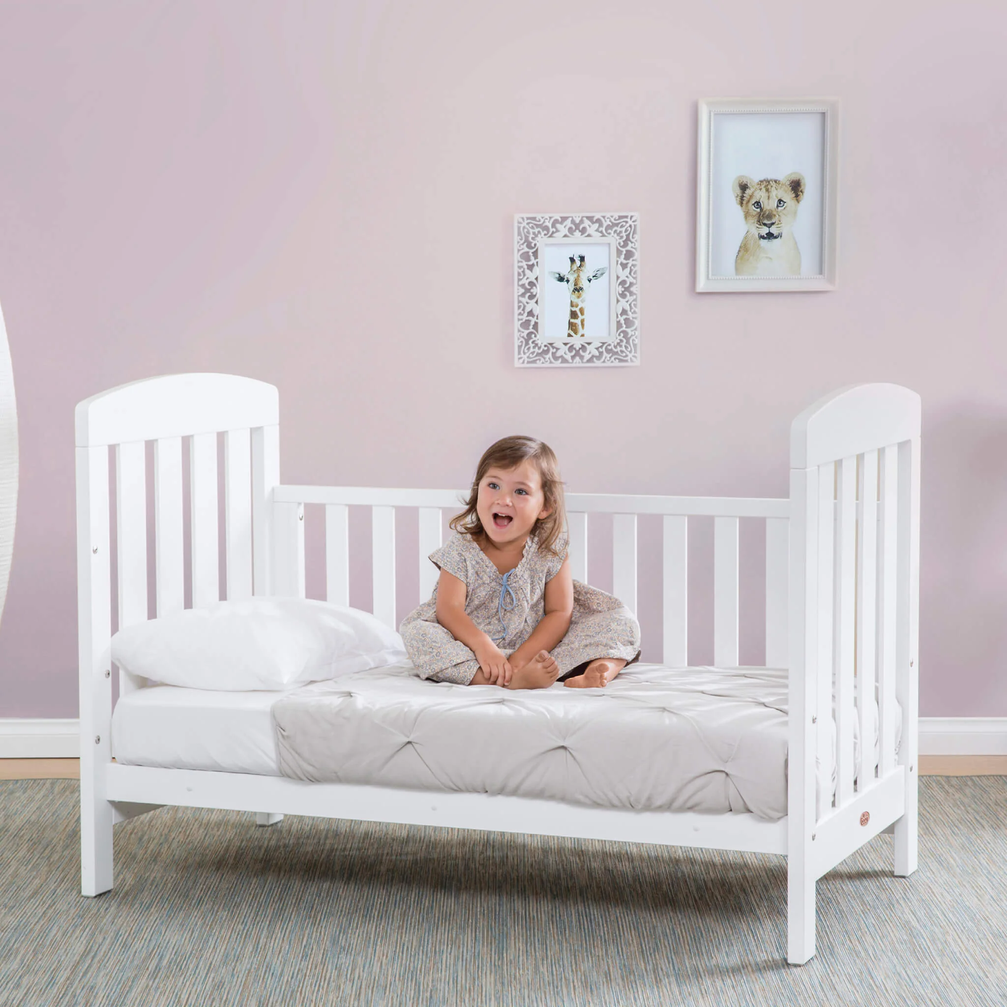 Alice Cot Bed Pebble - Image 4