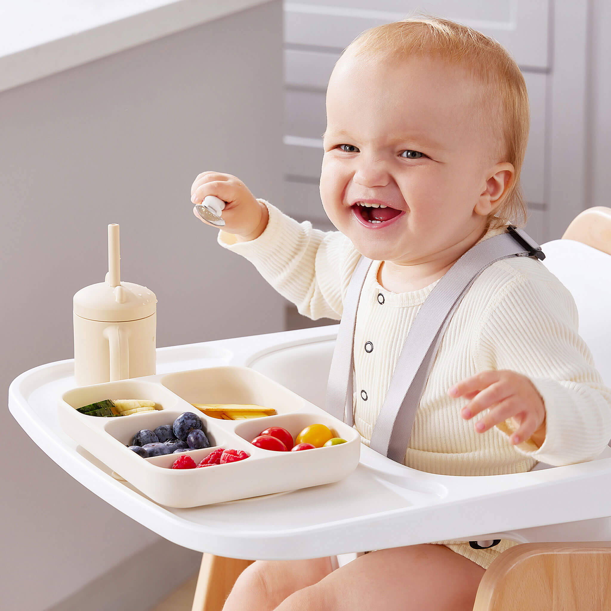 Byron Highchair Backrest & Food Tray Set - Image 2