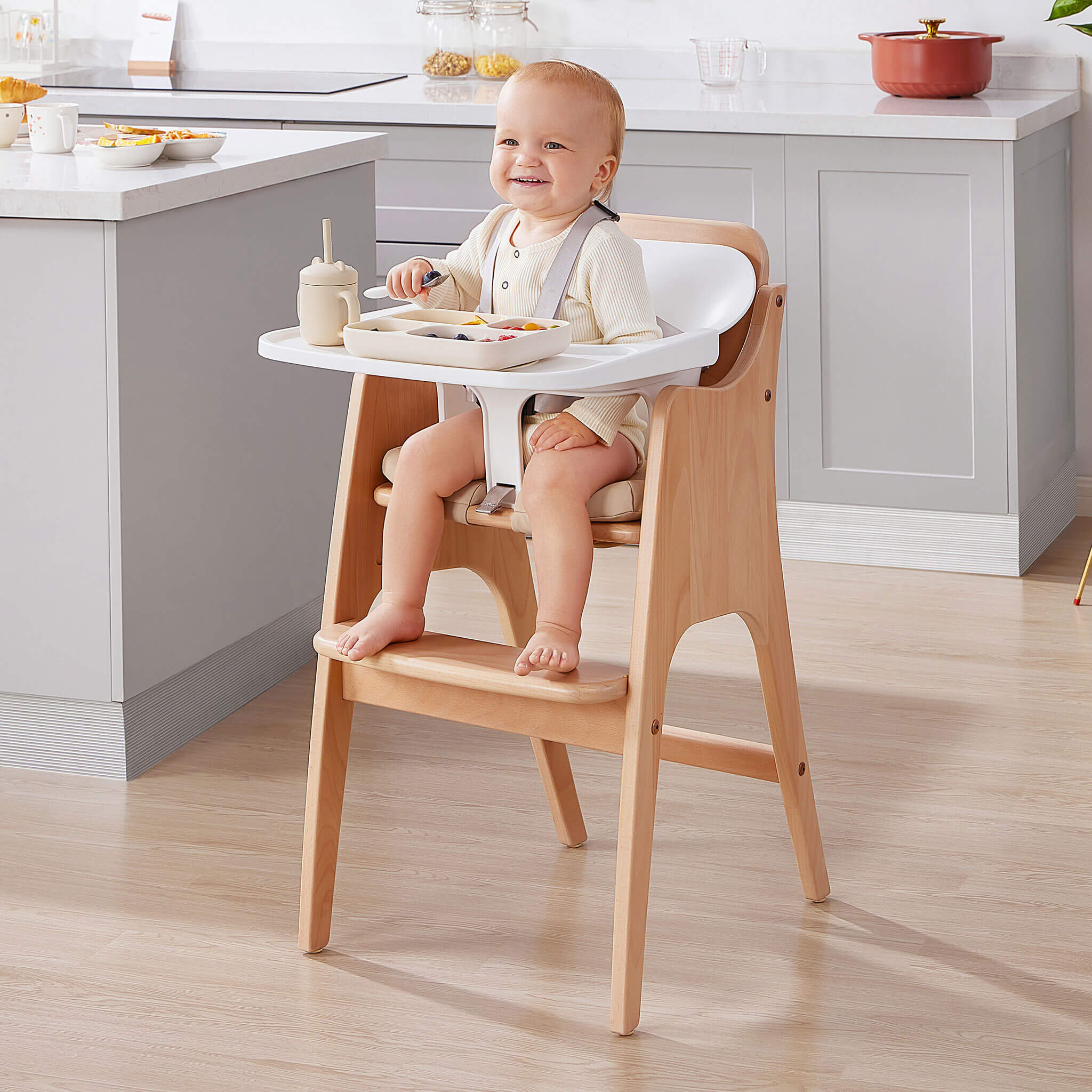 Byron Highchair Backrest & Food Tray Set - Image 5