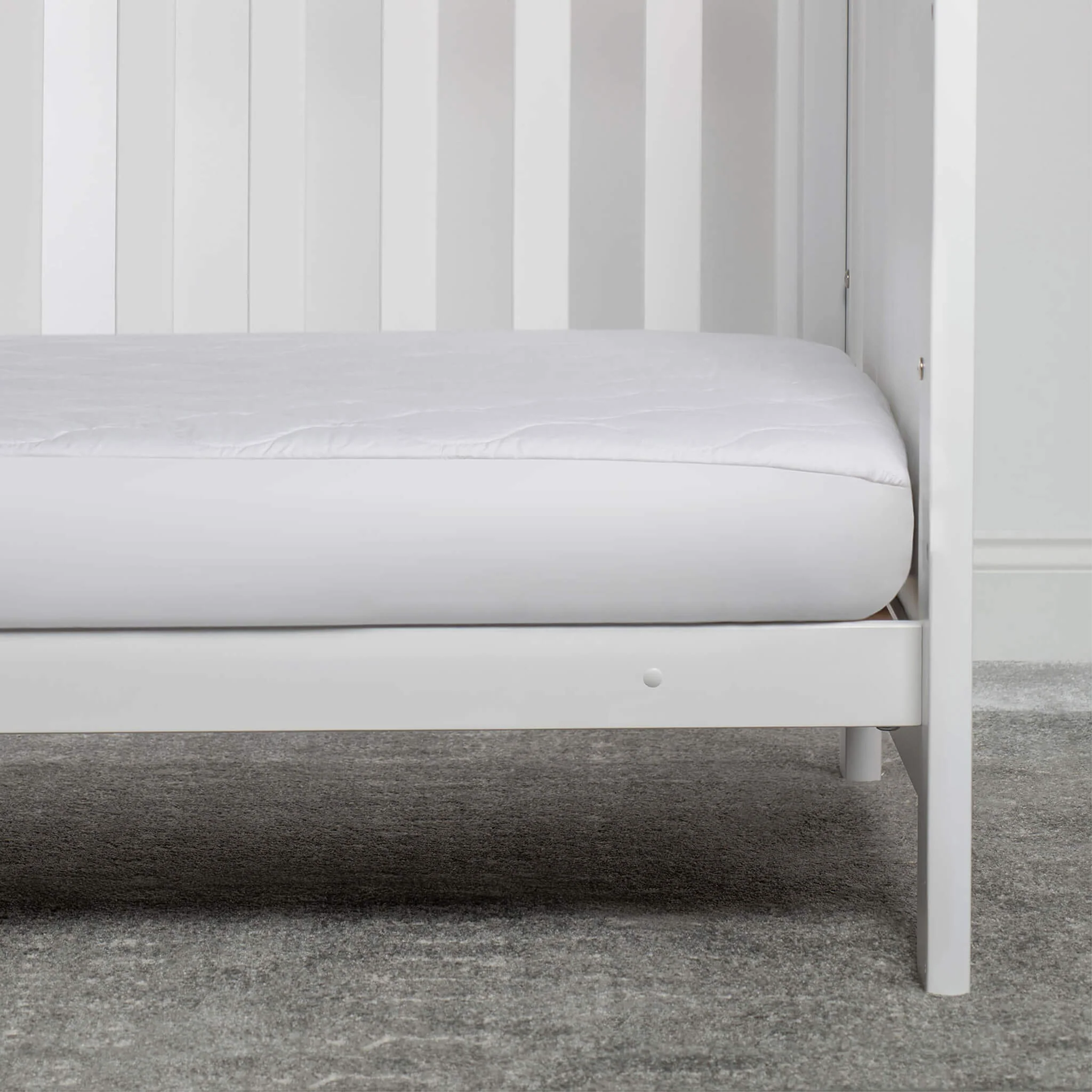 Cot Bed Fitted Mattress Protector 132 x 70cm - Image 3