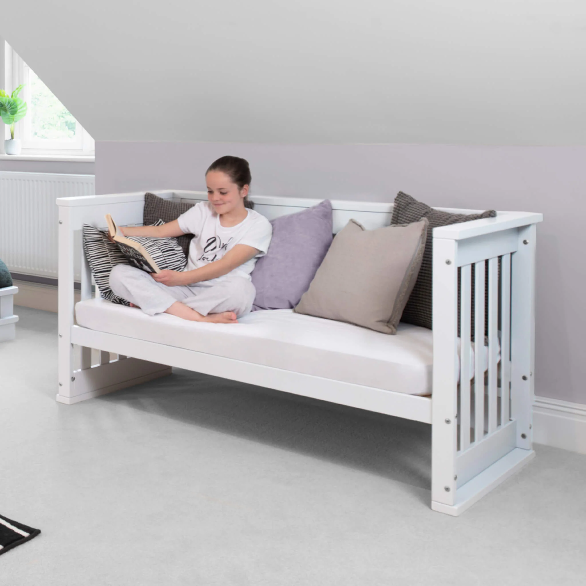 Eton Convertible Plus Cot Bed with Mattress Bundle - Image 5