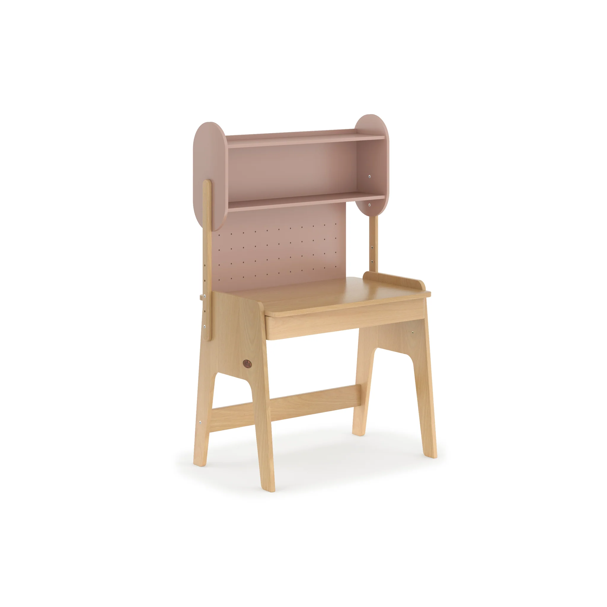 Euler Desk with Pegboard Hutch - Image 11