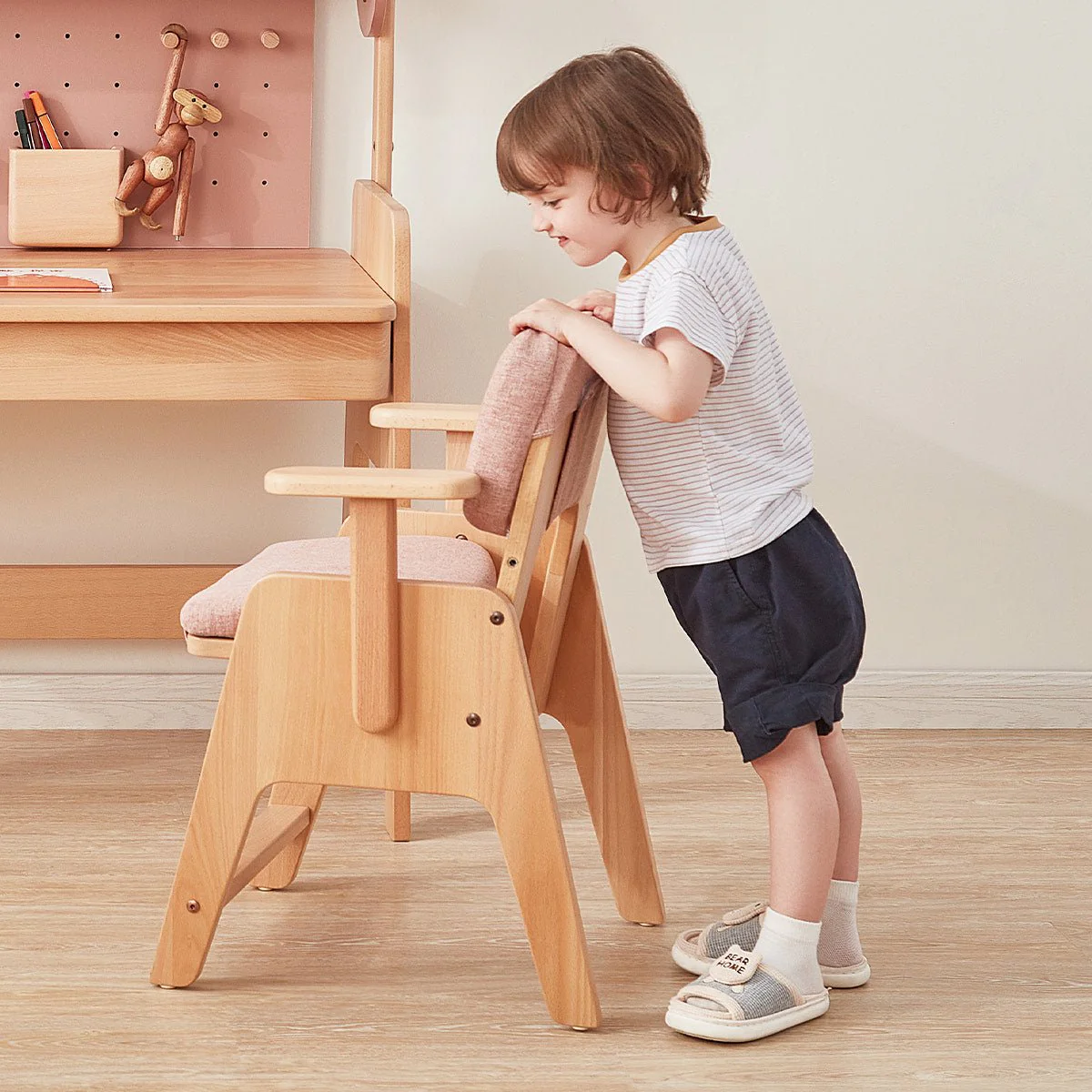 Euler Study Chair with Seat Cushion Set - Image 3