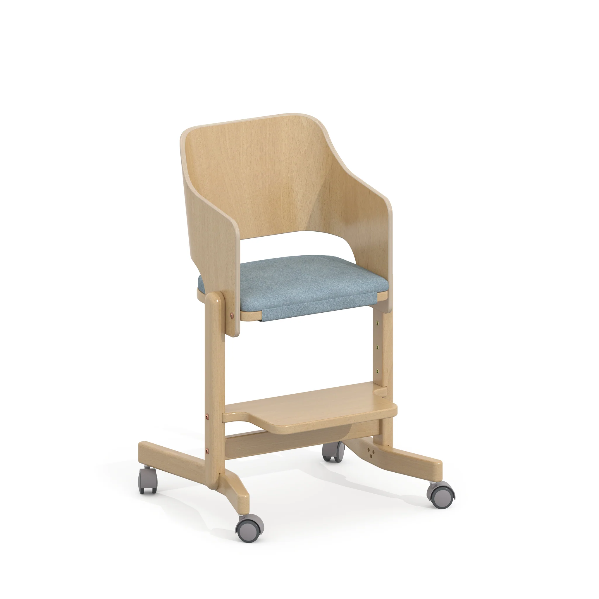 Elite Study Chair with Seat Cushion Set - Image 2