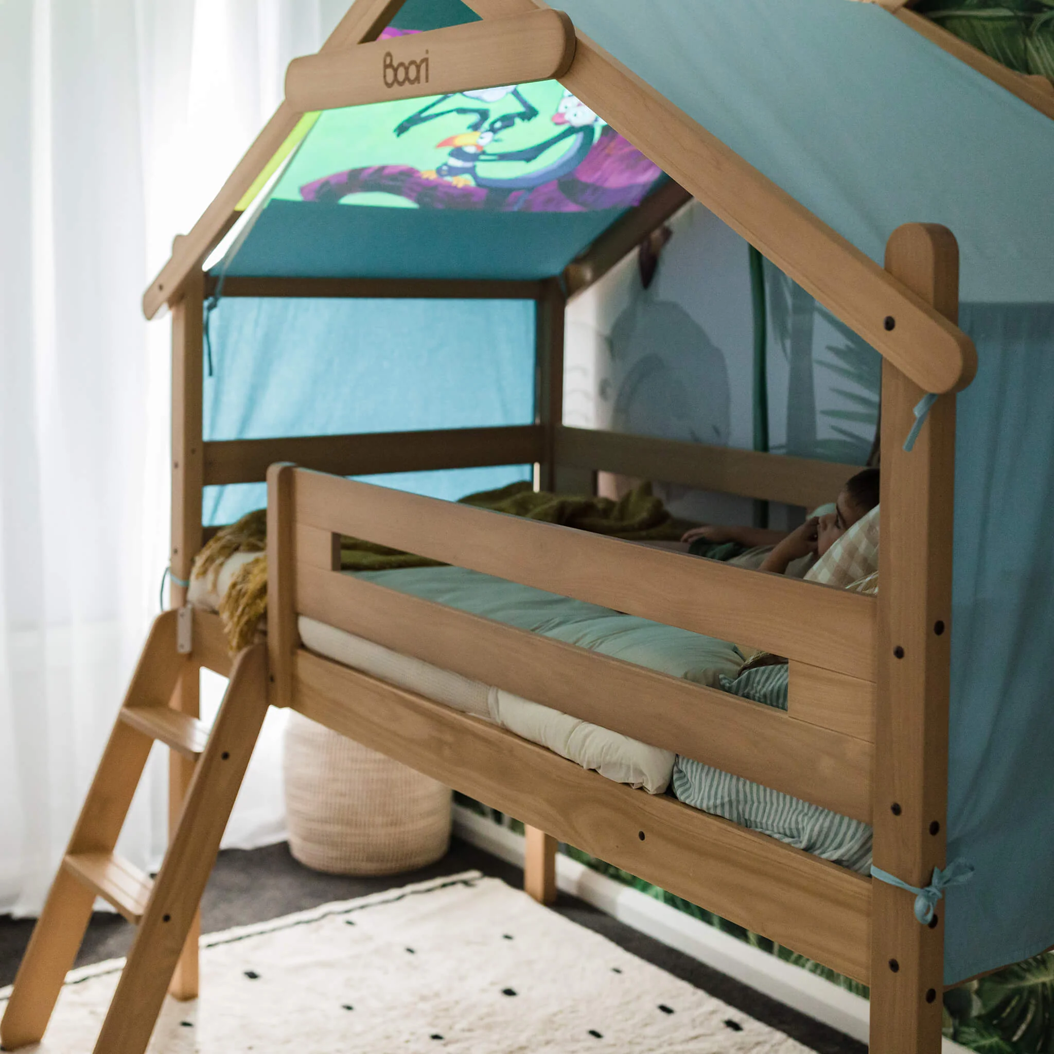 Forest Teepee Single Loft Bed Bundle - Image 7