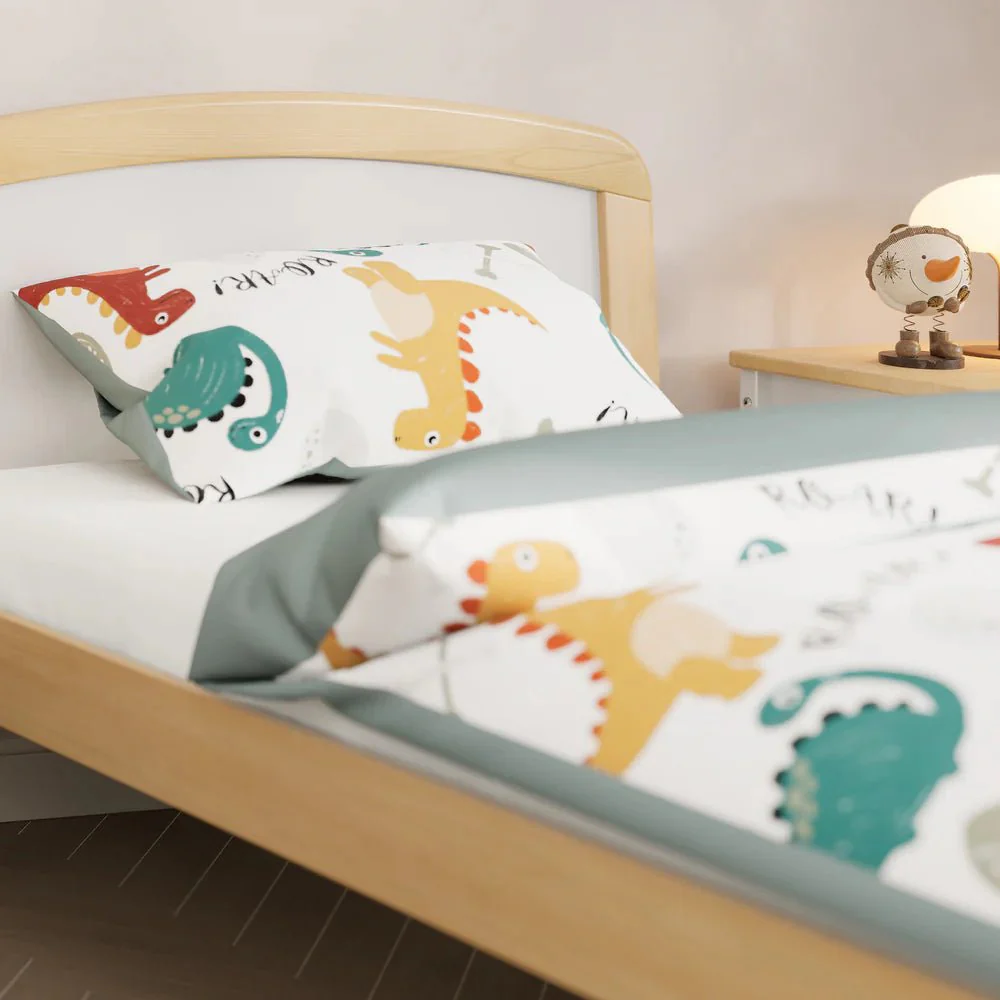 Little Dinosaur Single Quilt Cover Set - Image 4