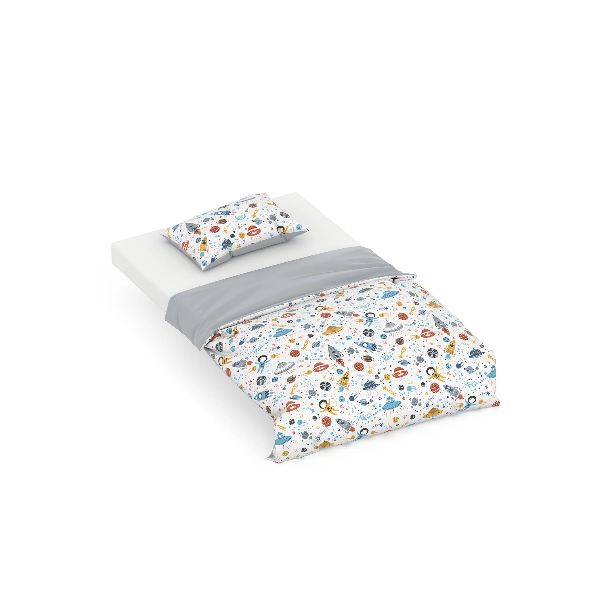 Space Journey Single Quilt Cover Set - Image 3
