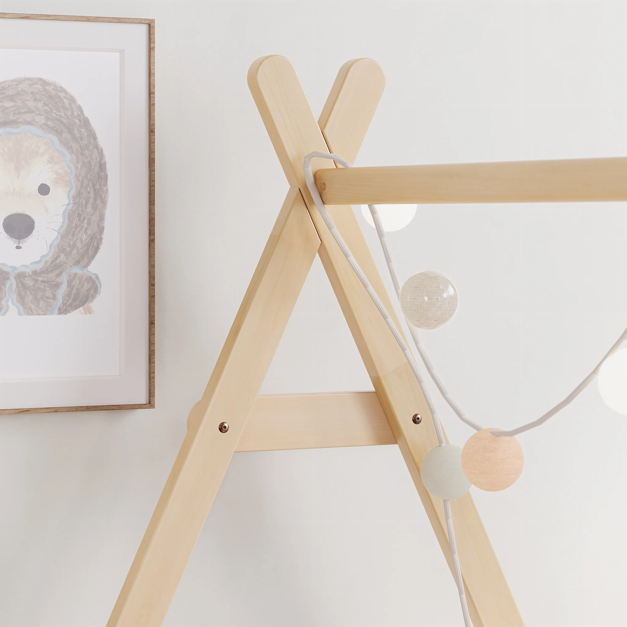 Matilda Single Floor Bed with Teepee Roof Frame Bundle - Image 5