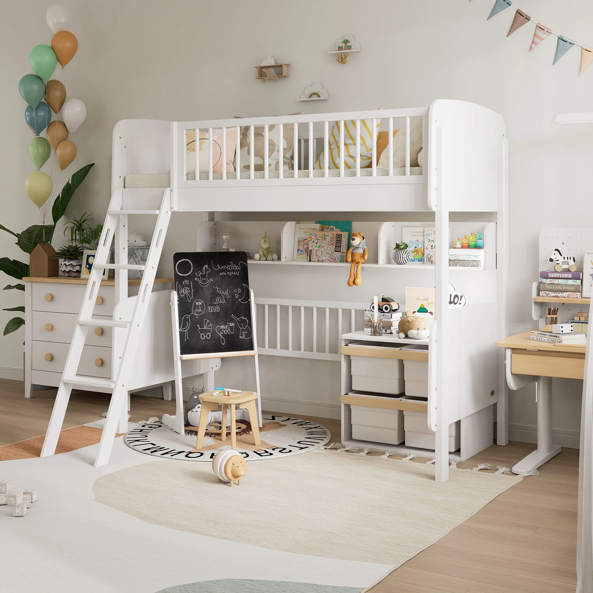 Matilda Single Loft Bed - Image 12