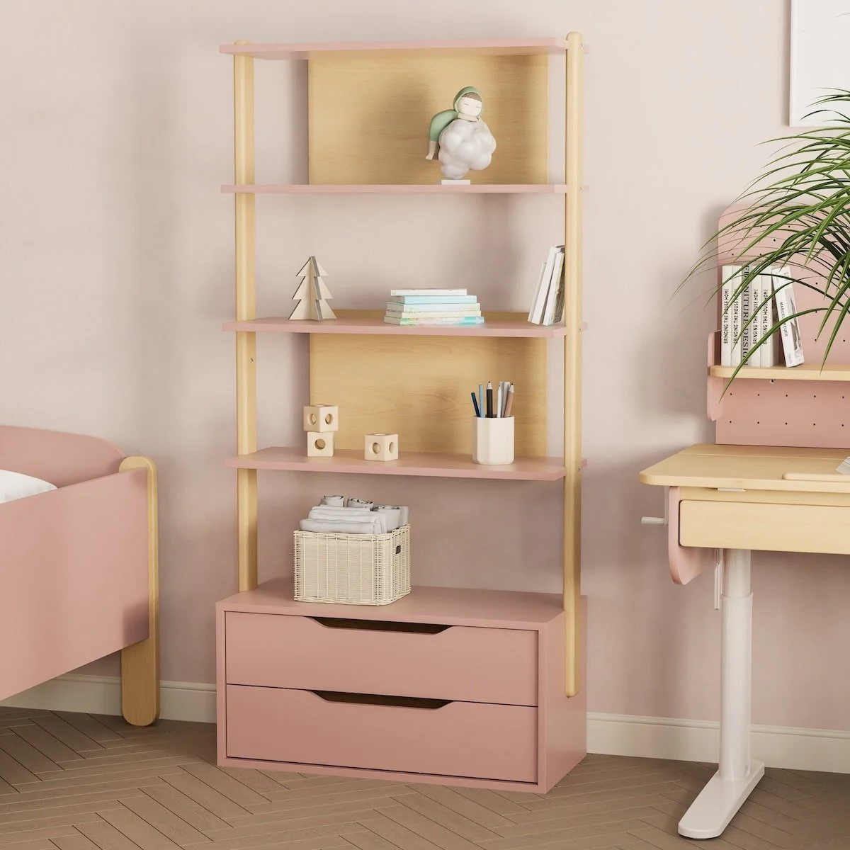 Modular 2 Drawer Bookshelf - Image 9