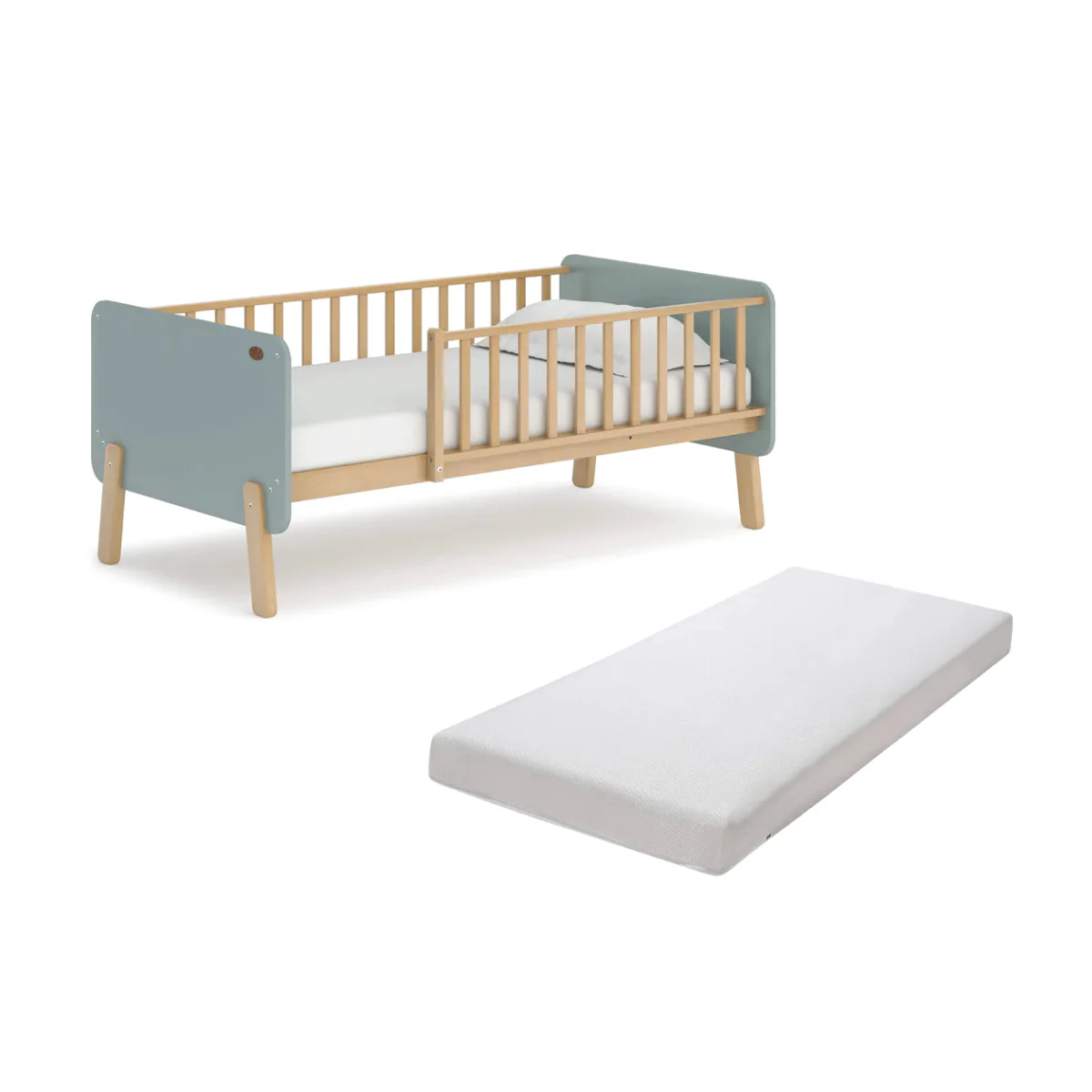 Natty Bedside Bed with Mattress Bundle - Image 3