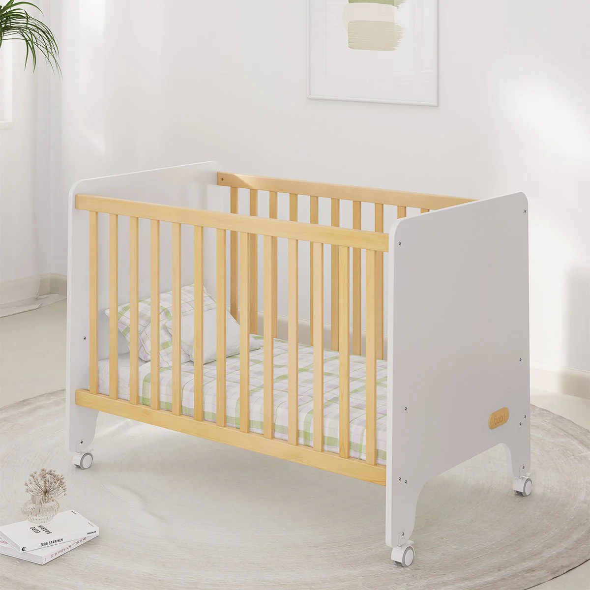Natty Compact Baby Cot with Mattress Bundle - Image 4