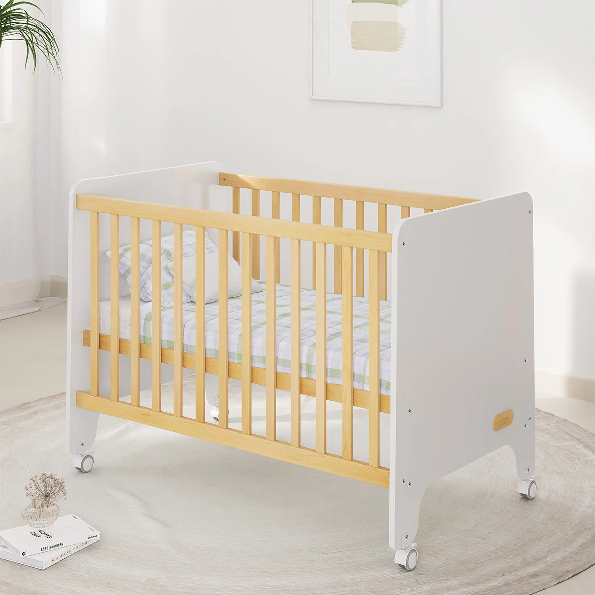 Natty Compact Baby Cot with Mattress Bundle - Image 5