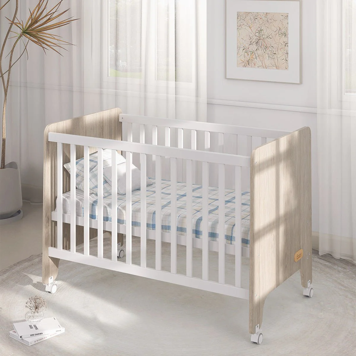 Natty Compact Baby Cot with Mattress Bundle - Image 8