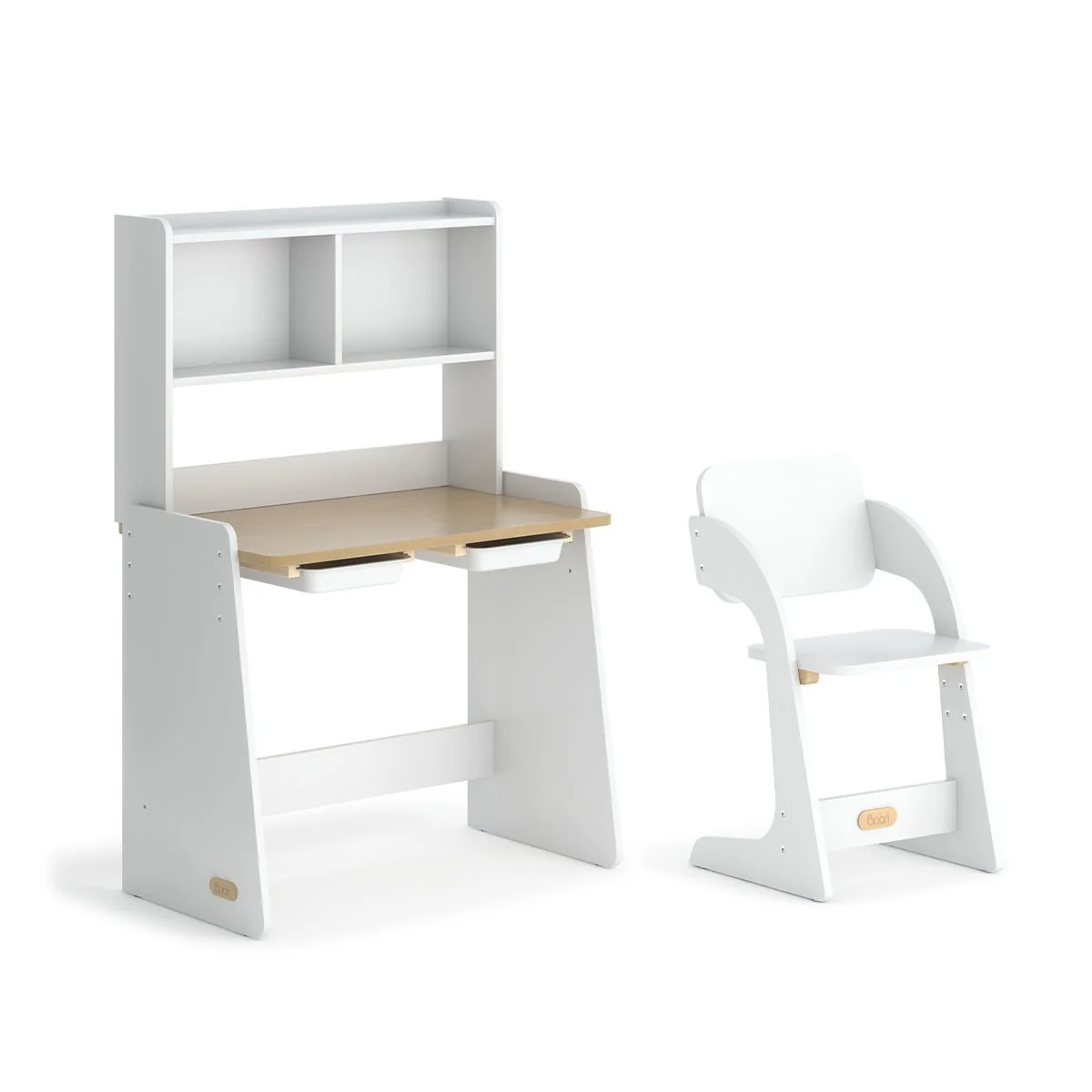 Natty Study Desk with Hutch and Chair Package - Image 4