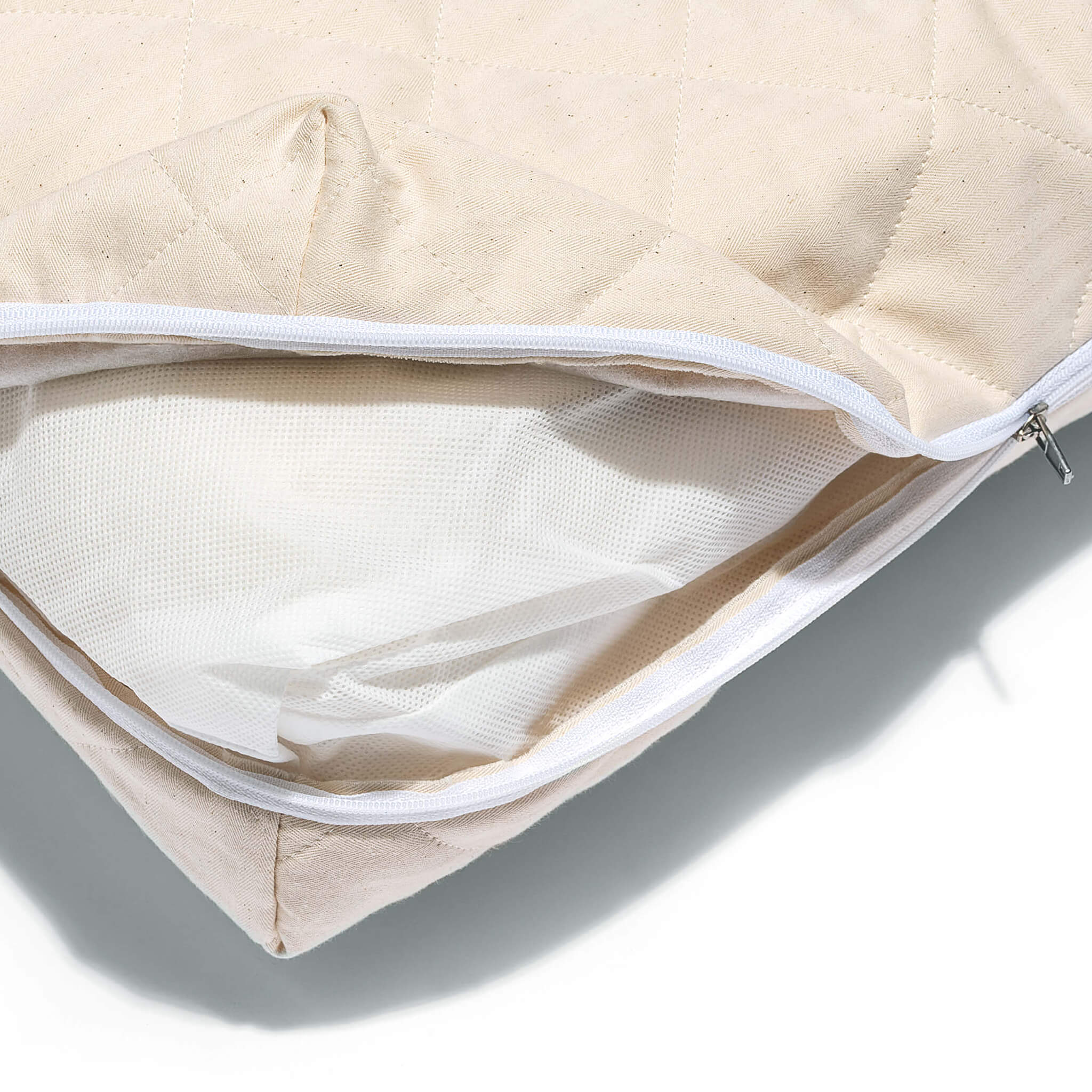 Boori Natural Pocket Spring Cot Bed Mattress 132x70x10cm - Image 4