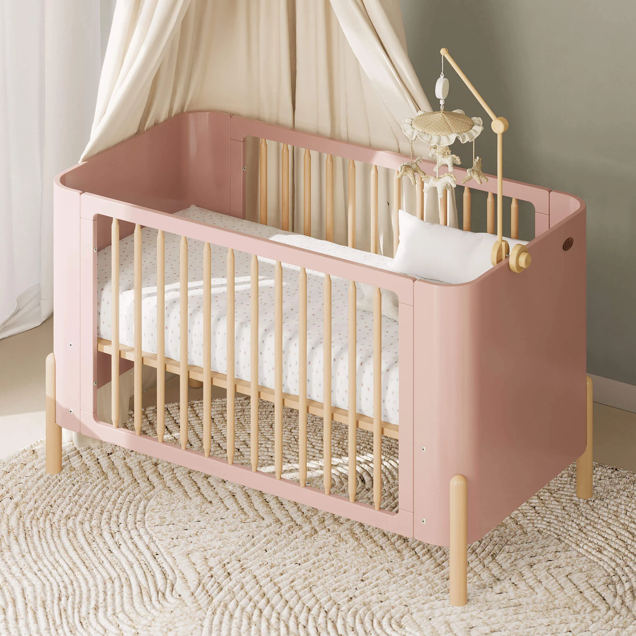 Nova Cot with Mattress Bundle - Image 5