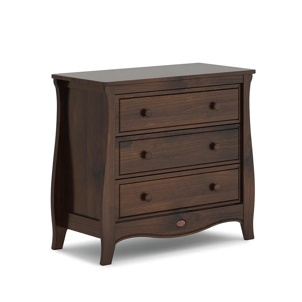 Sleigh 3 Drawer Chest (Smart Assembly) Pebble - Image 9