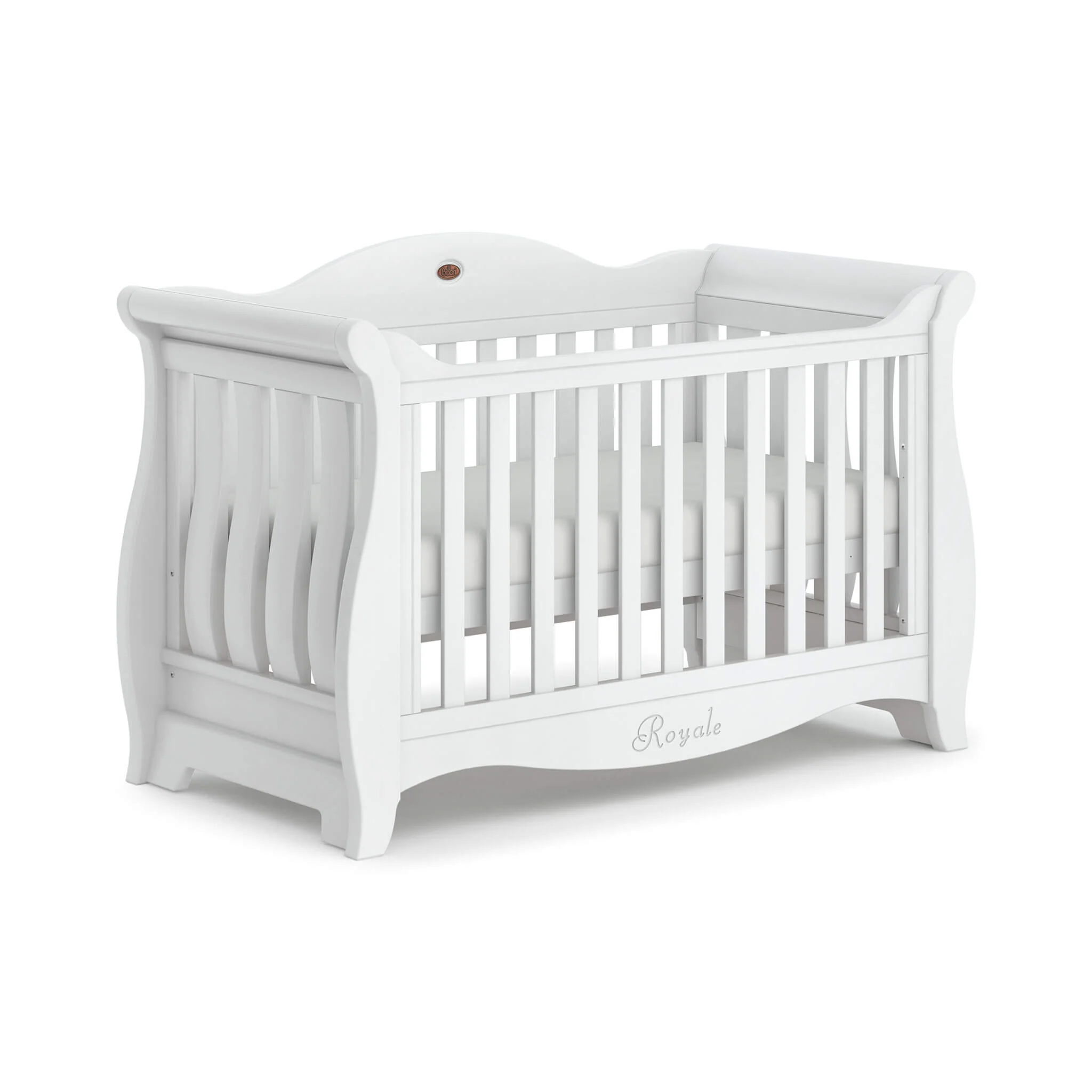Sleigh Royale Cot Bed with Mattress Bundle - Image 16