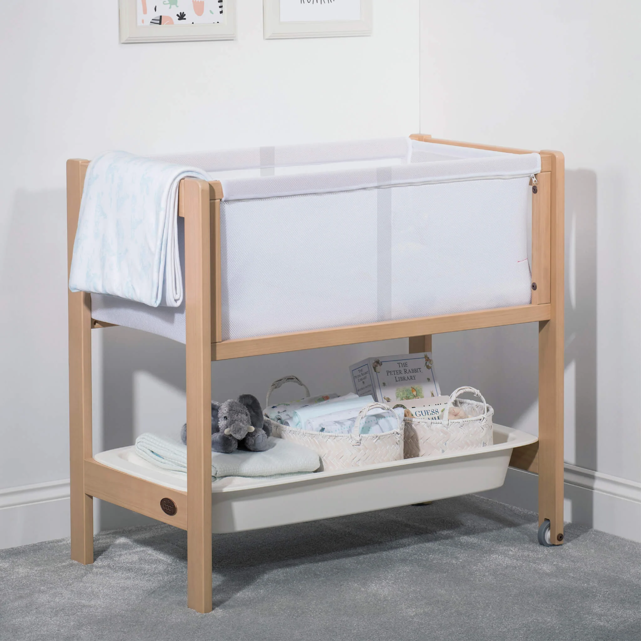 Tidy Bedside Crib and Bedding Bundle - Image 3