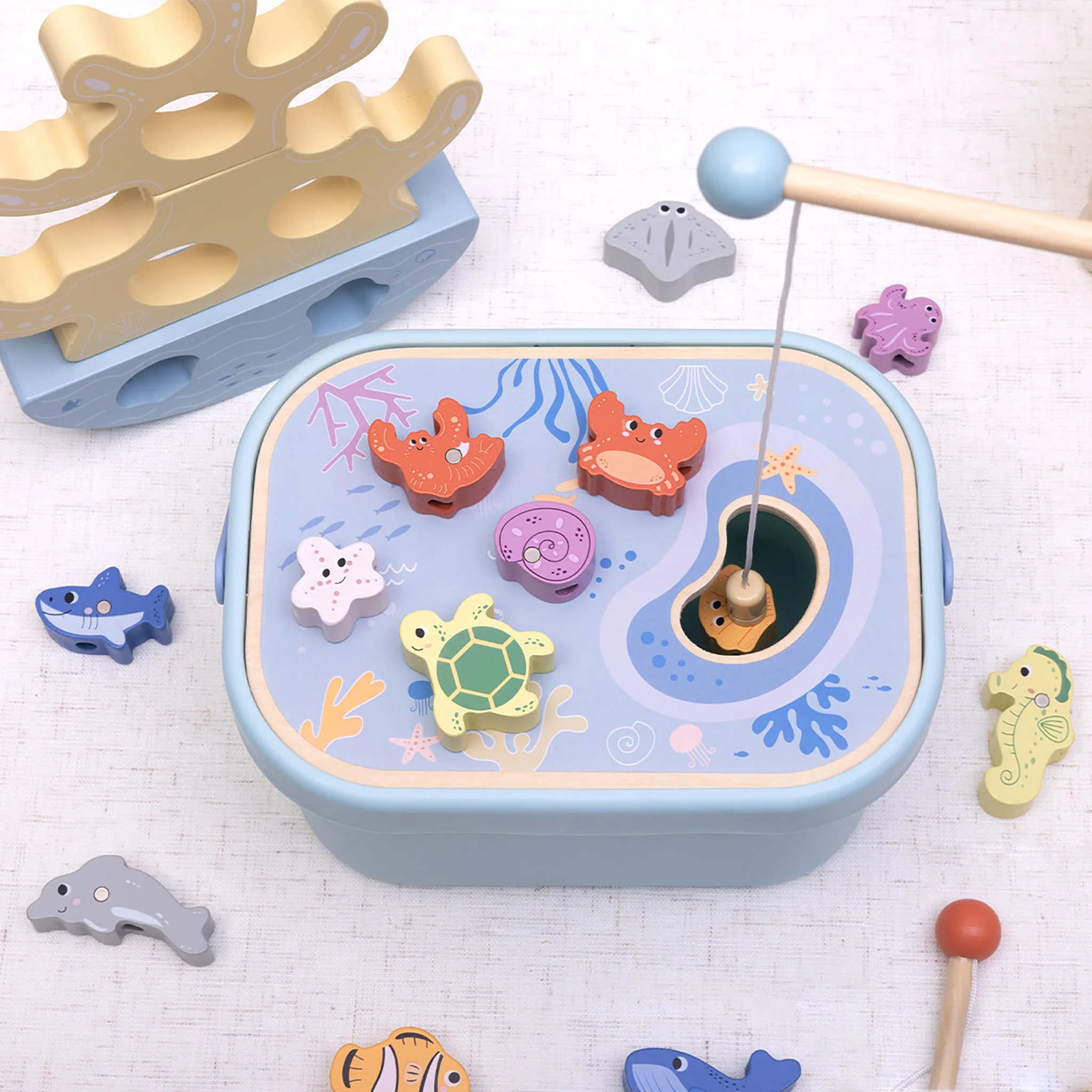 Tooky Toy 3 In 1 Fishing Box - Image 5