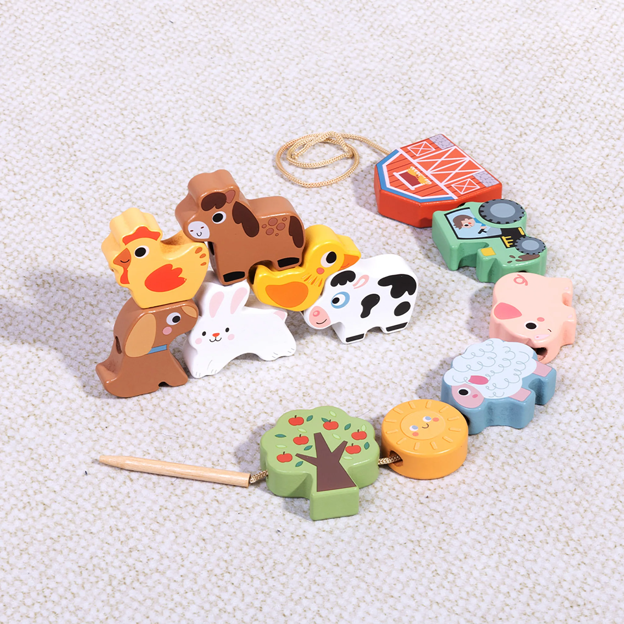 Tooky Toy Lacing Farm - Image 5