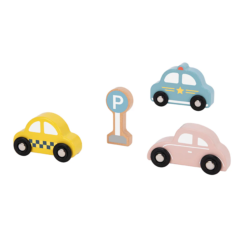 Transportation & Street Sign Set Wooden Toys - Image 6