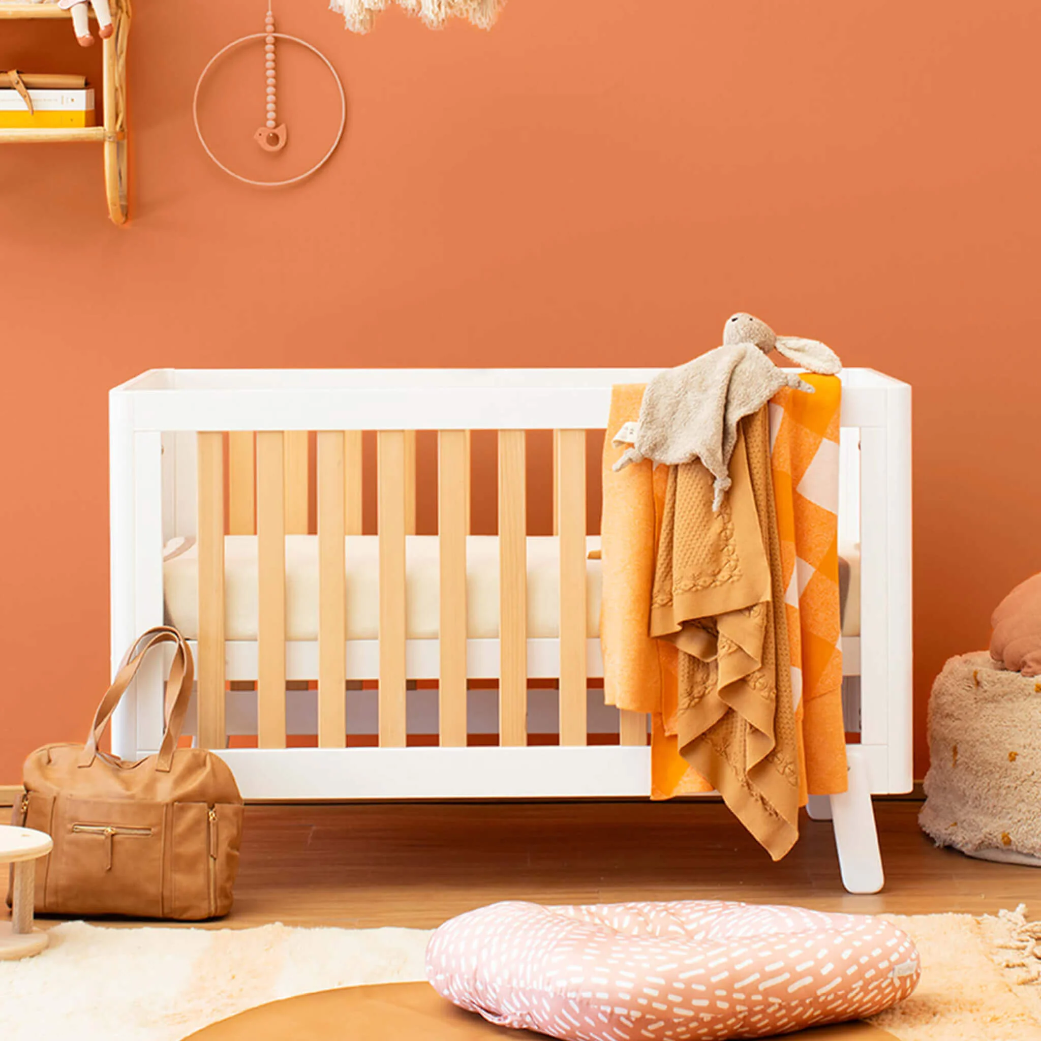 Turin Cot Bed Pebble - Image 5