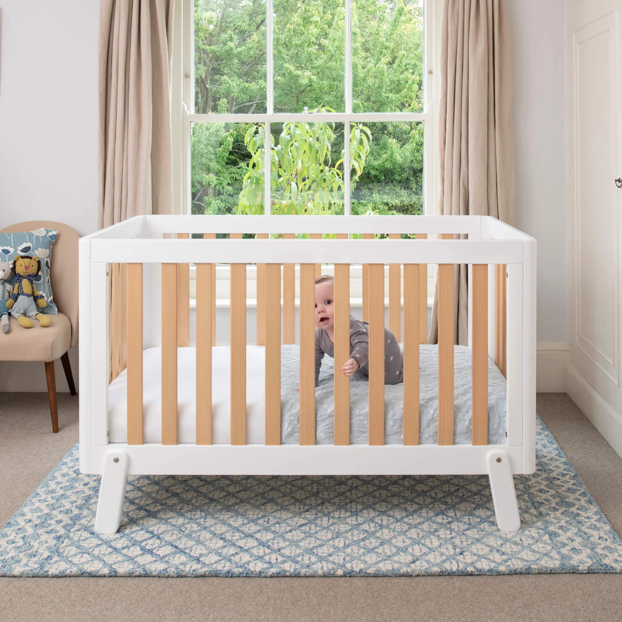Turin Cot Bed with Mattress Bundle - Image 3